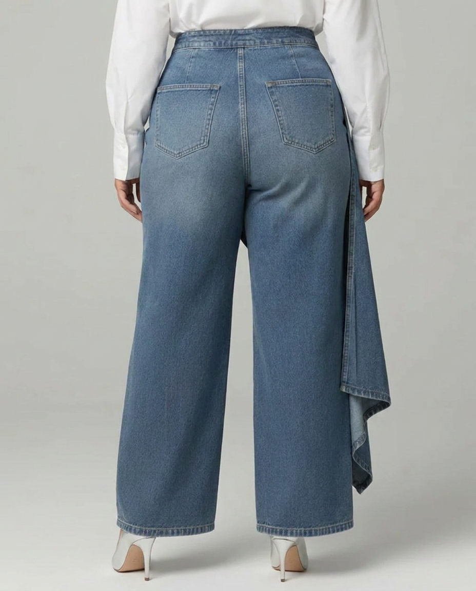 Pantalón Vaquero Cruzado Audrey