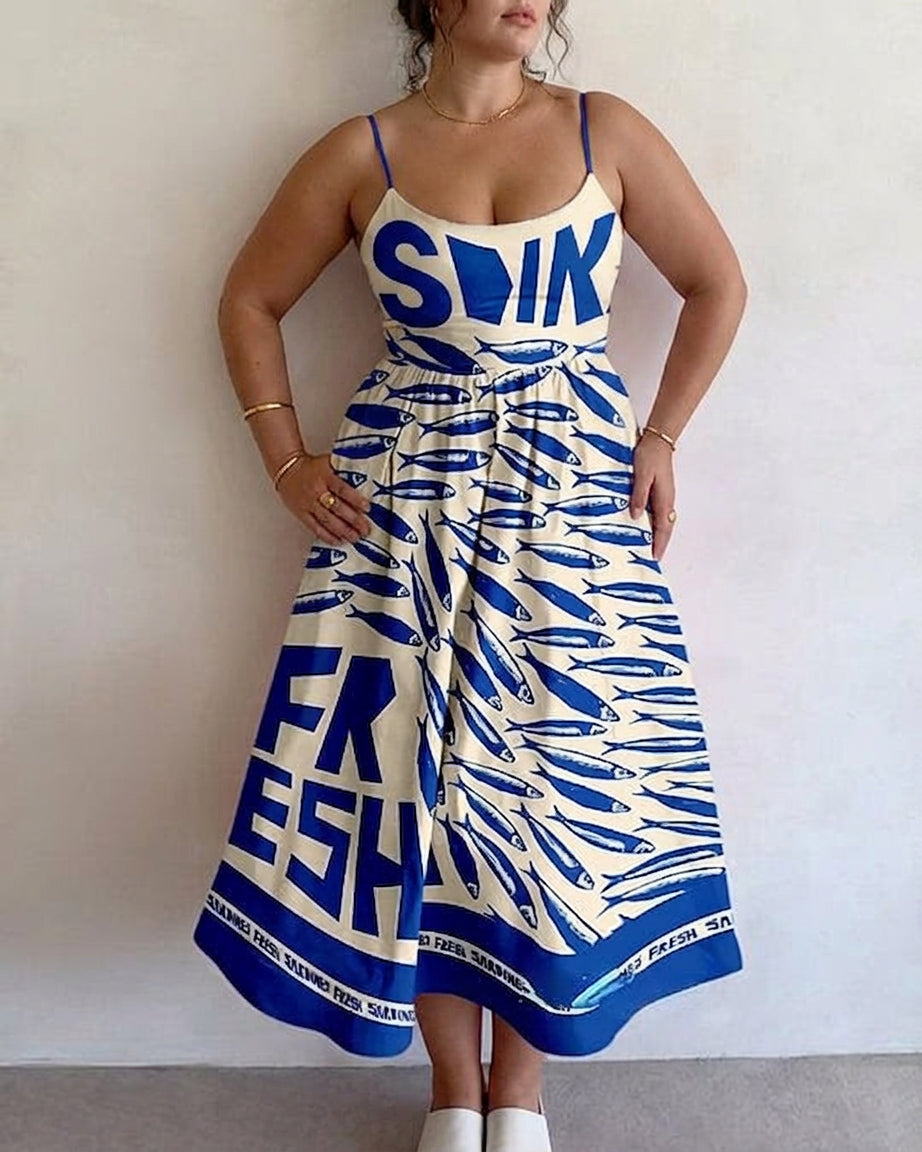Hadleigh | Vestido Midi Aire Costero