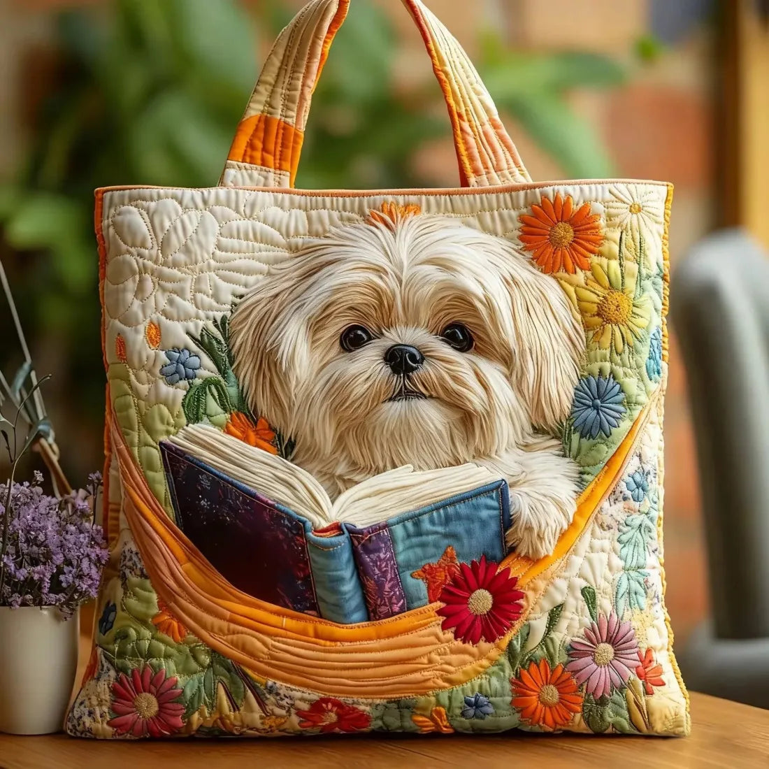 Prenda Floral Artisan Tote Bag