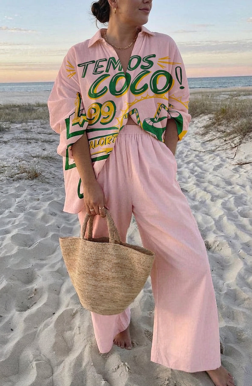 Rosabelle | Conjunto de Lino