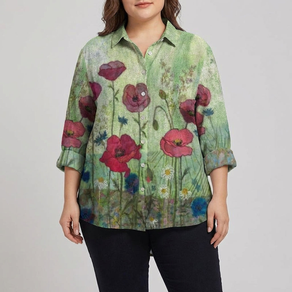 JULIETTE | BLUSA DE LINO ELEGANTE