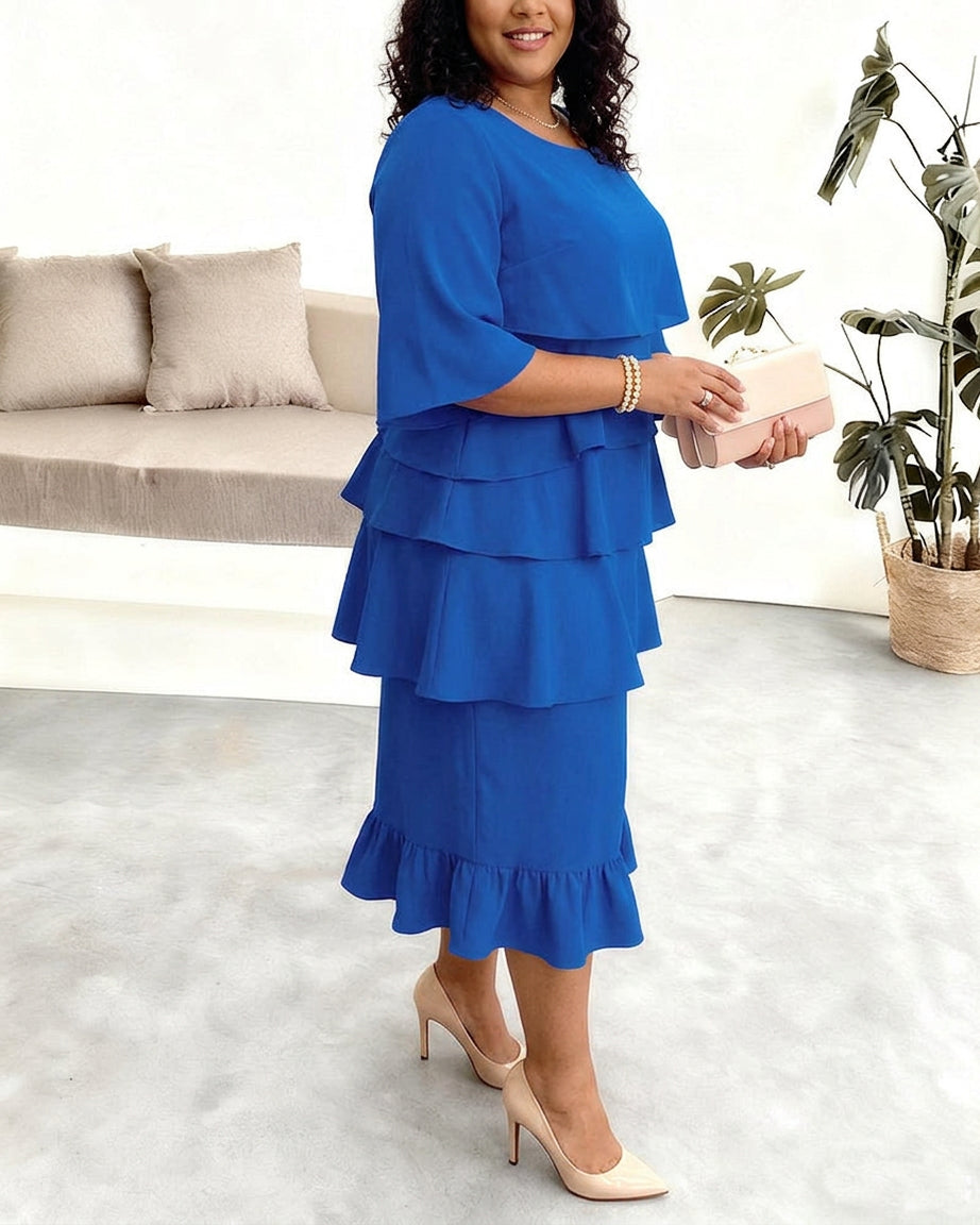 Patricia | Vestido Cómodo Elegante con Volantes
