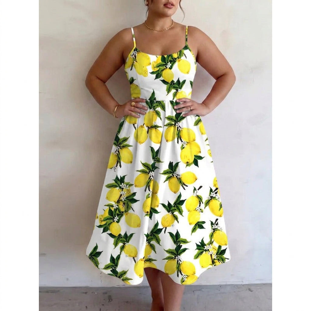 Cressida | Vestido Midi Limonero