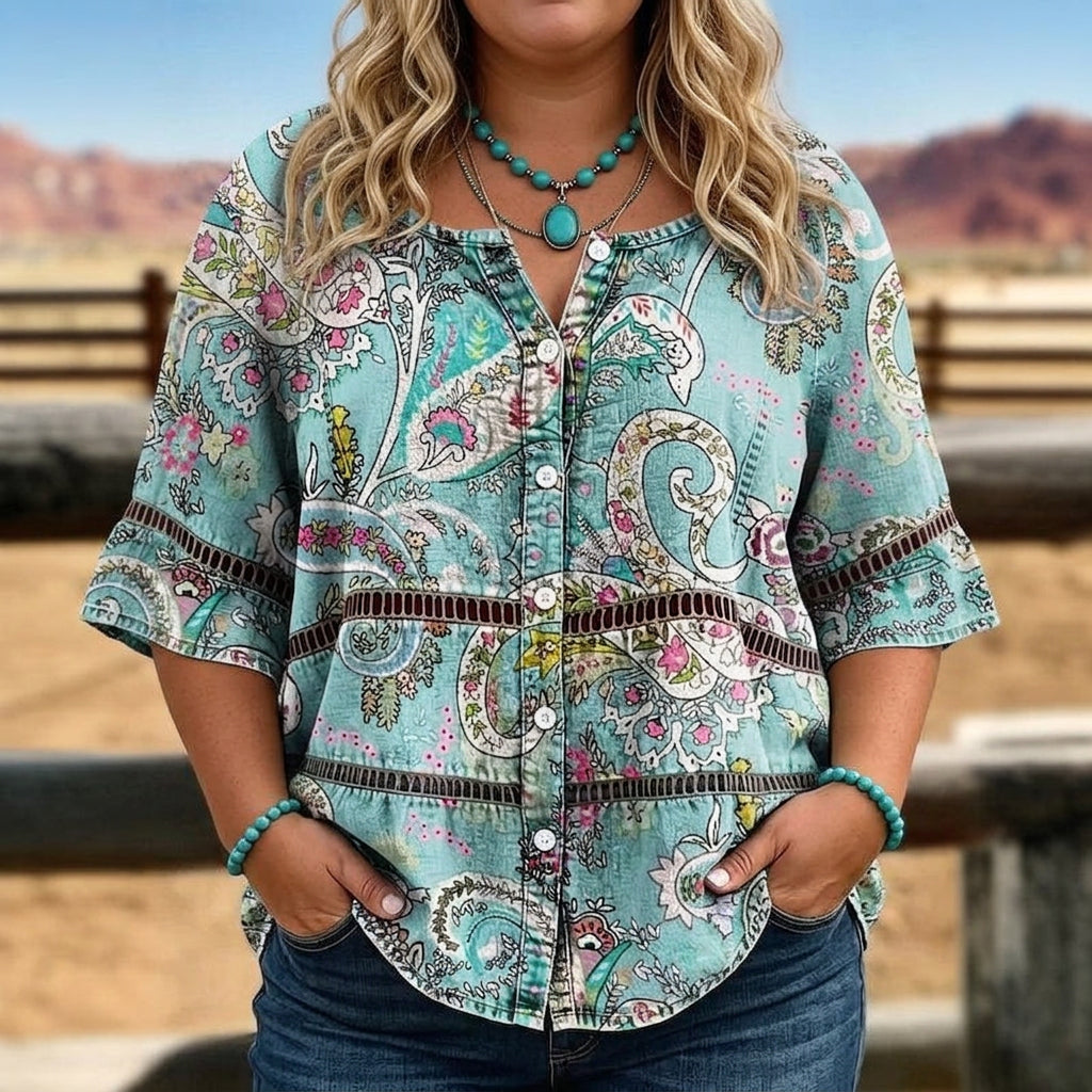 Denise | Camisa Vintage Casual