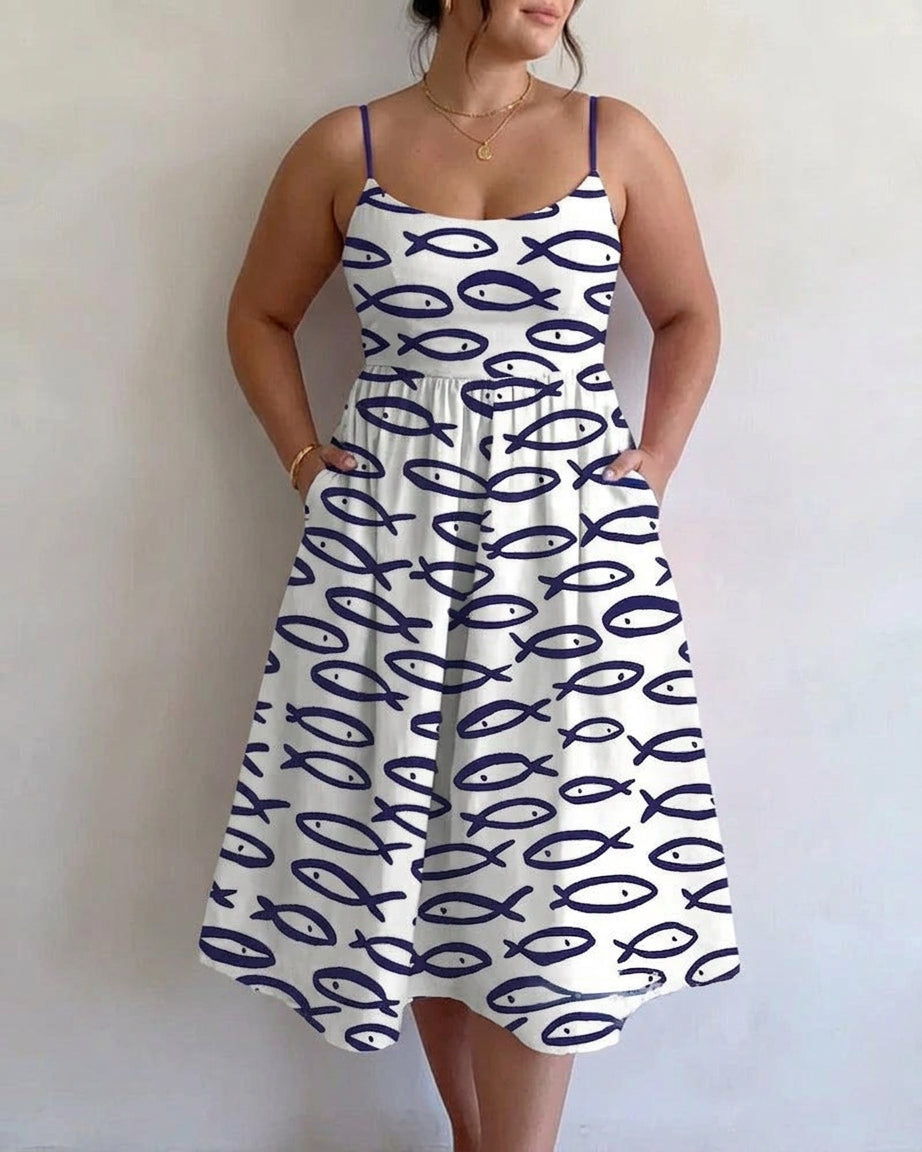 Sablewyn | Vestido Midi Costa Minimalista