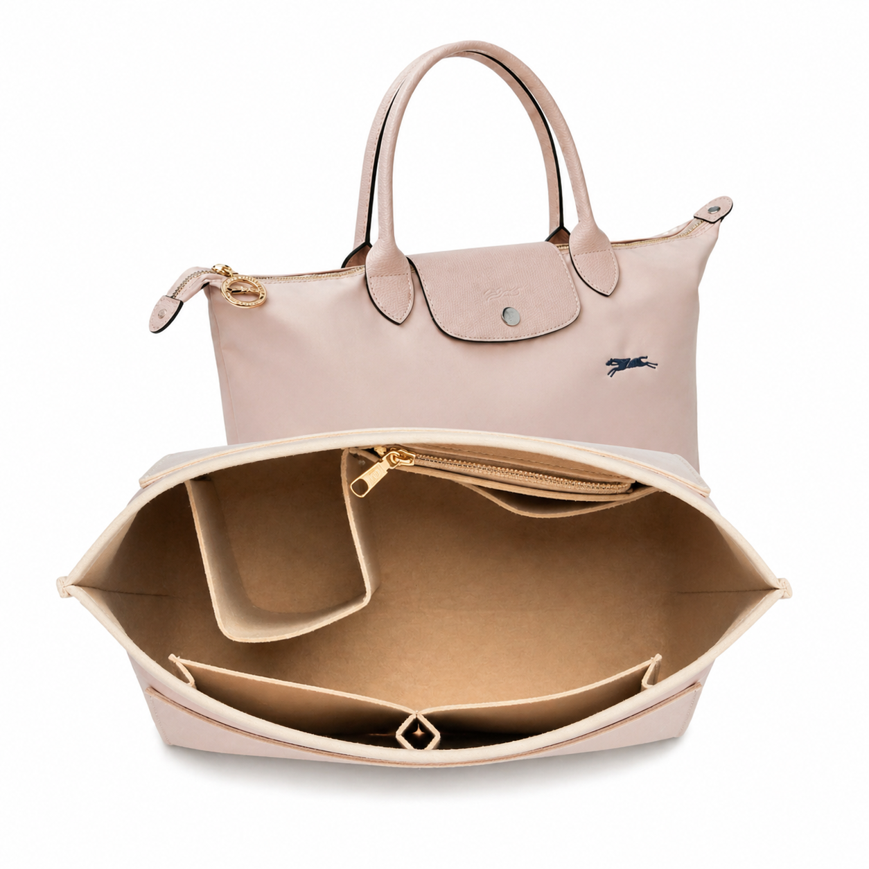Bolso Tote Grande | Beige Claro