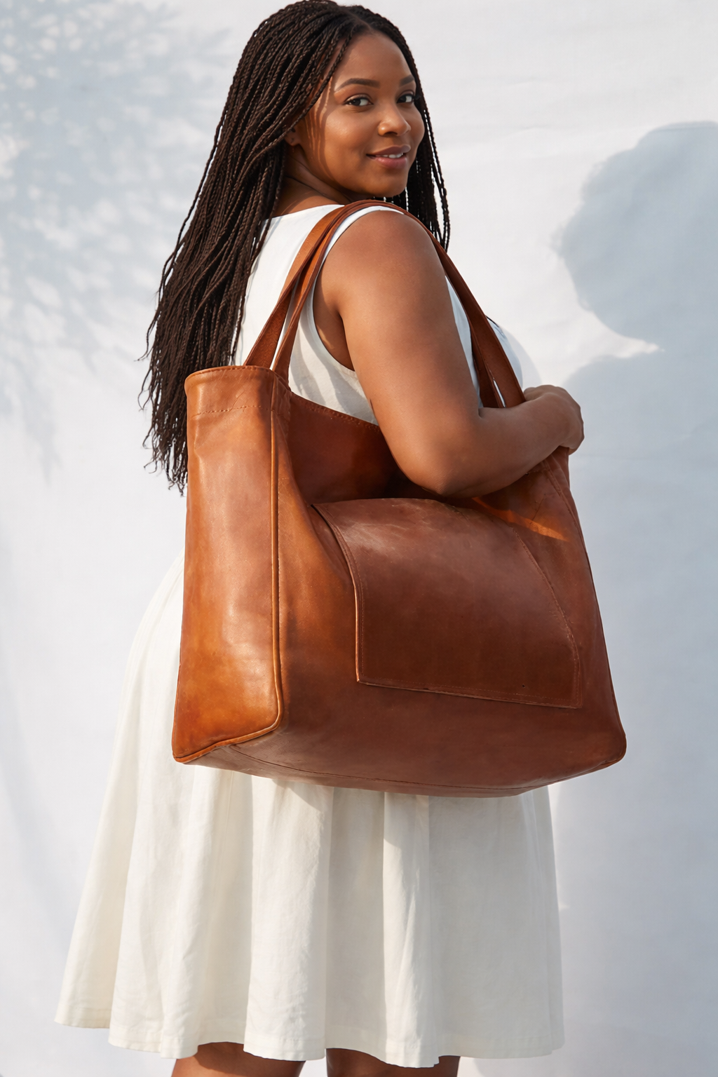 Aurora | Bolso Bandolera de Cuero Vintage