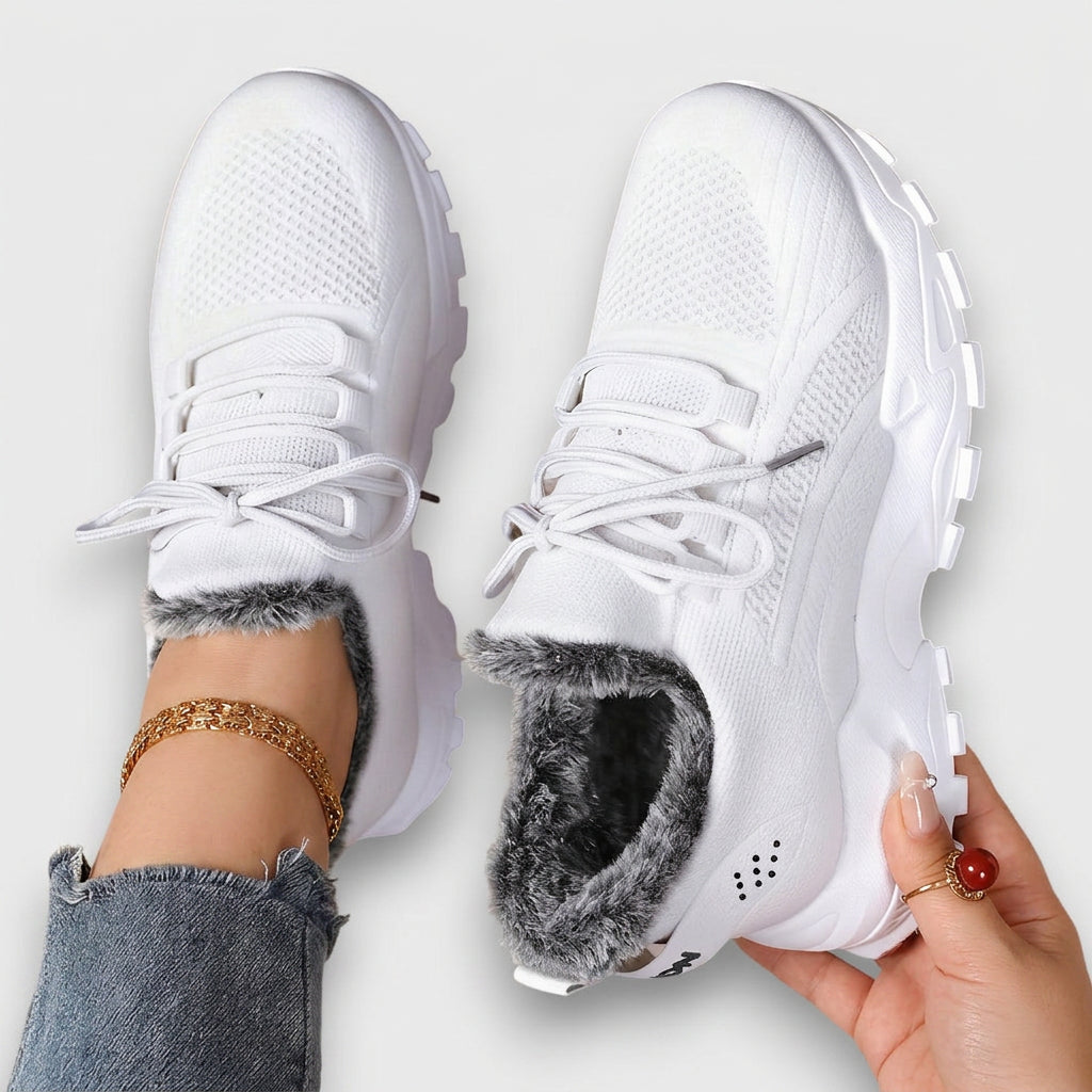 Chloe | Lace-Up Winter Sneakers