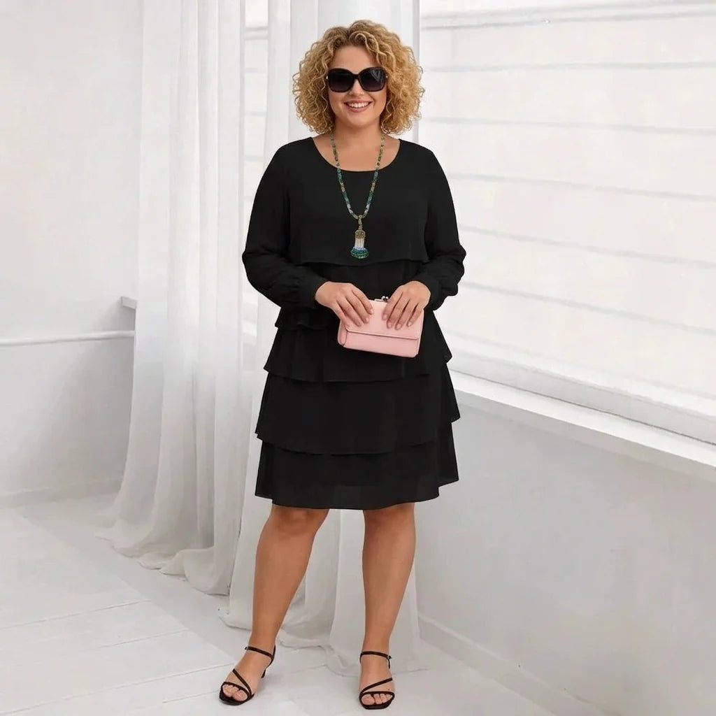 Margaret | Vestido Cómodo Elegante con Volantes
