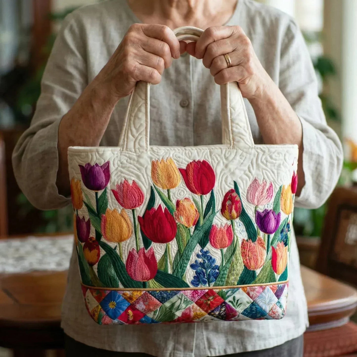 Prenda Quilted Tote Bag