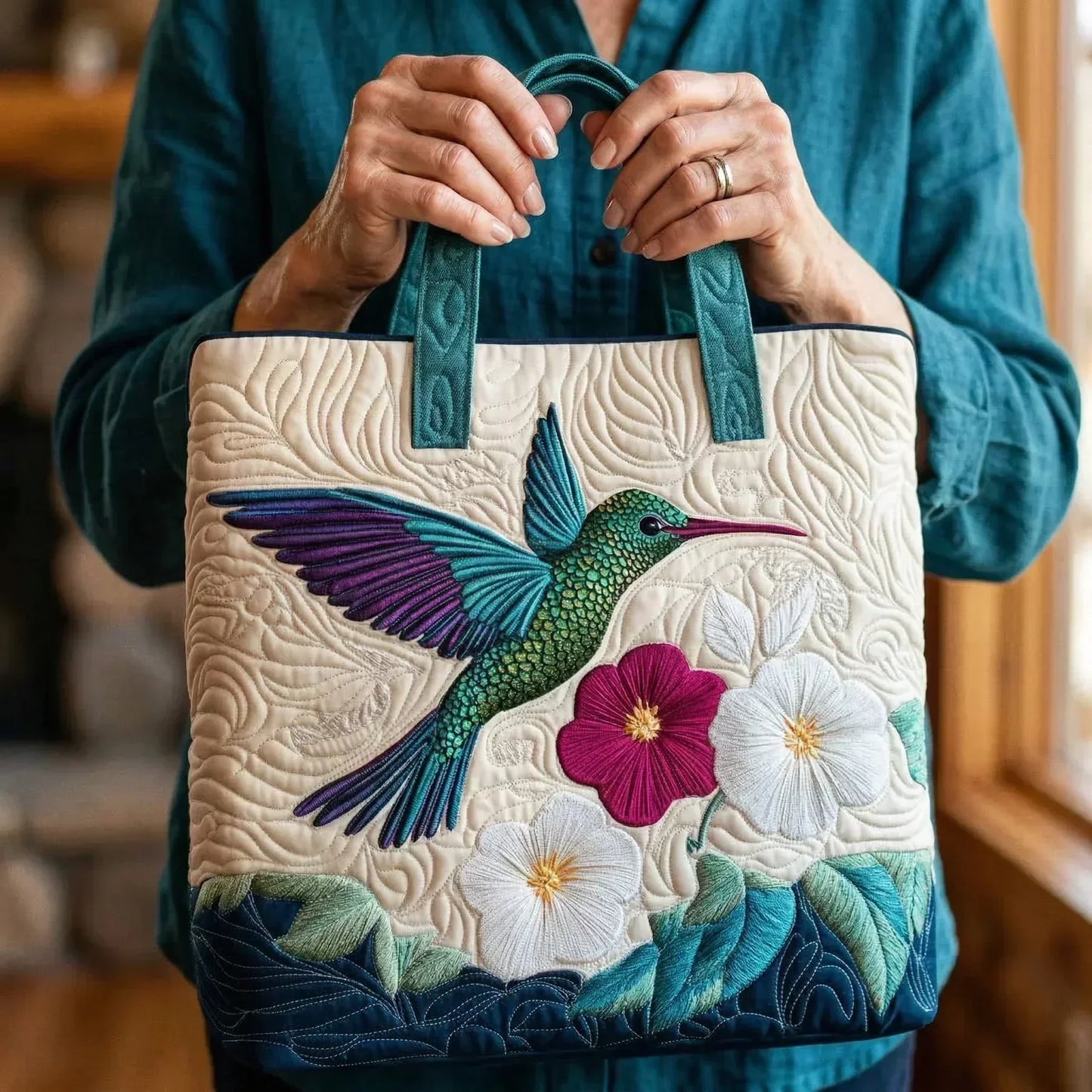 Prenda Floral Quilted Bag