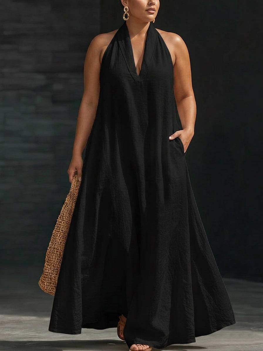 Aveline | Vestido Maxi Halter