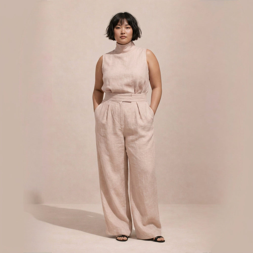 Elisa | Mono Elegante de Cintura Alta