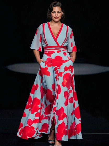 Vestido Largo Elegante Lea
