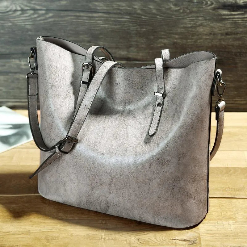 Nicole | Bolso Bandolera de Cuero Vintage