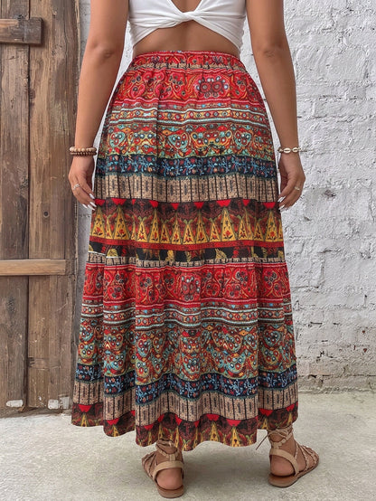 Falda Bohemia Tiro Alto Stella