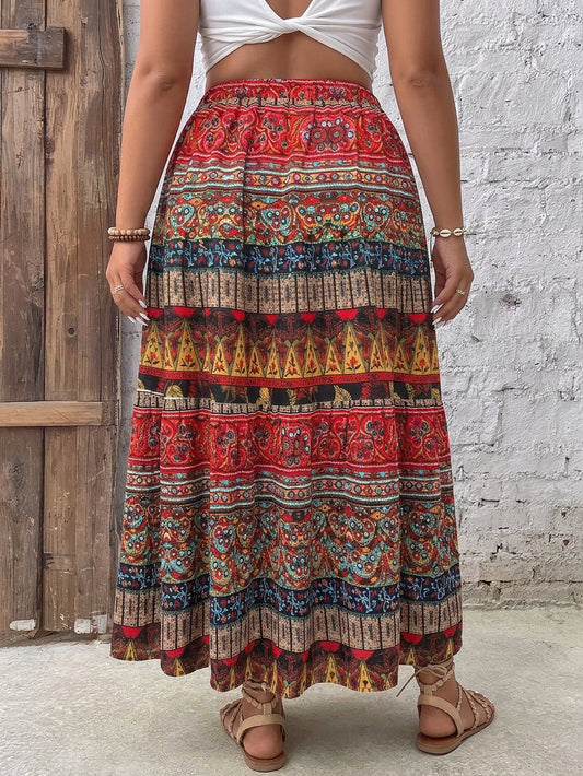 Falda Bohemia Tiro Alto Stella