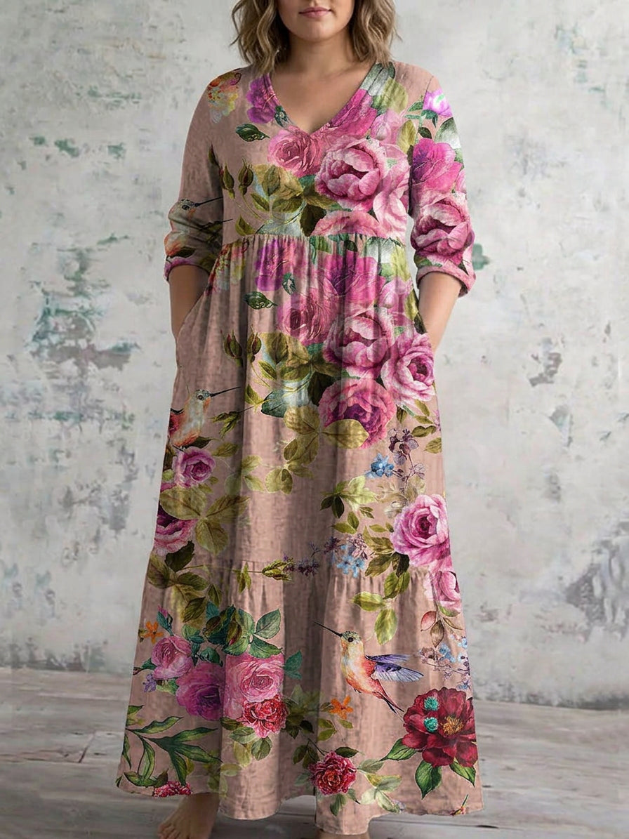 Vestido Largo Canción de Jardín Roselune