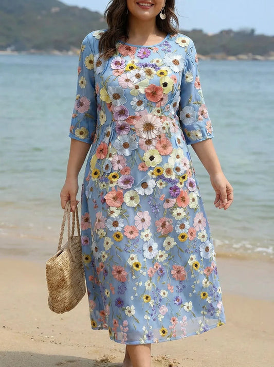 Vestido Midi Cómodo y Elegante Melissa
