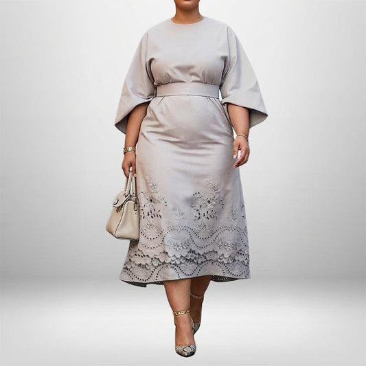 Elysia | Vestido Midi Bordado