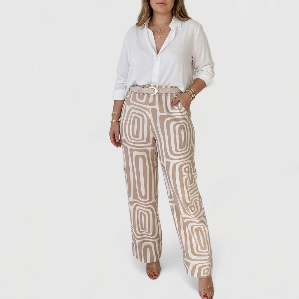 Kira | Conjunto Elegante de Dos Piezas (con Cinturón de Regalo)