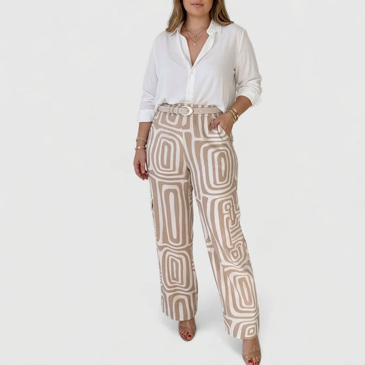 Kira | Conjunto Elegante de Dos Piezas (con Cinturón de Regalo)