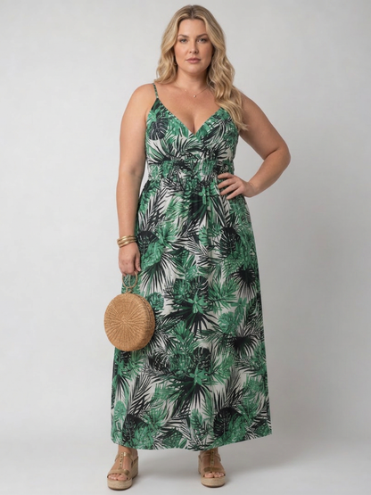Vestido Midi Floral Maravelle