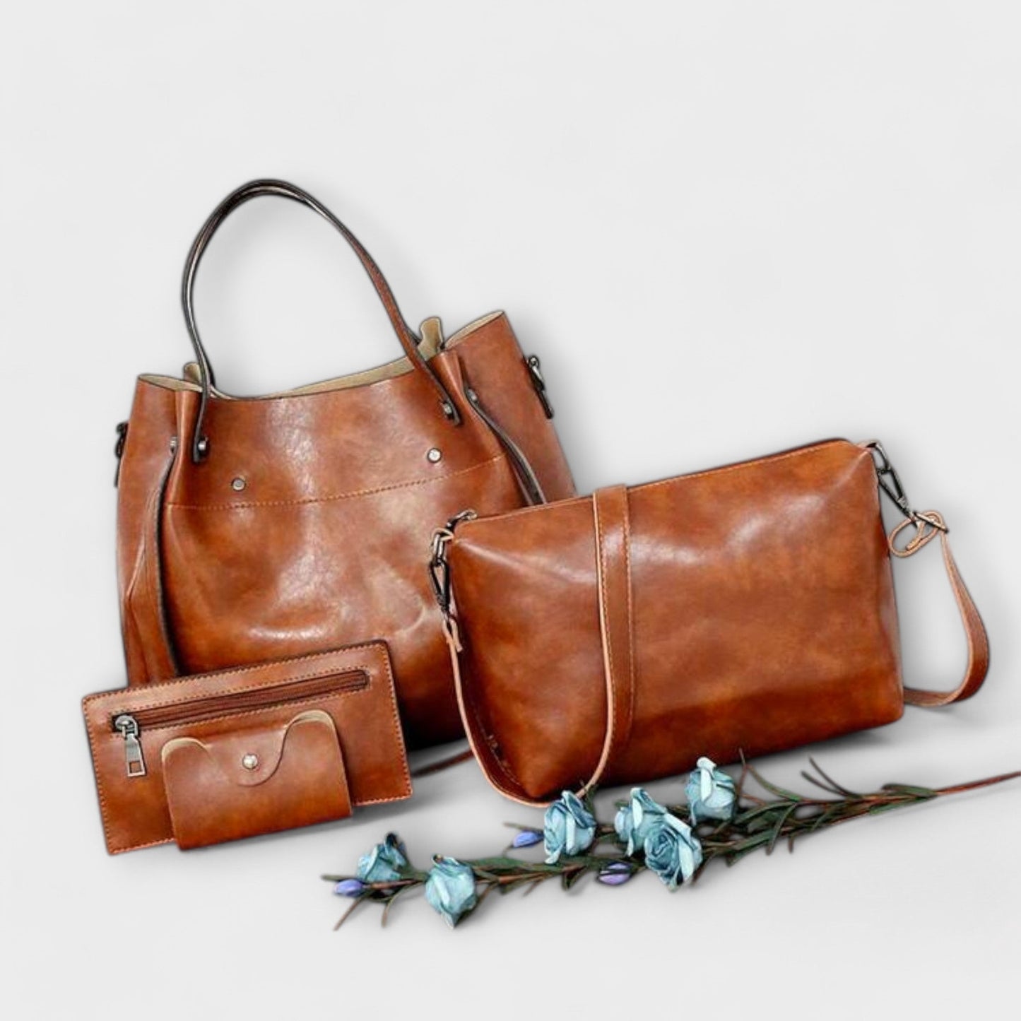 Leah | Conjunto de 4 Bolsos Vintage