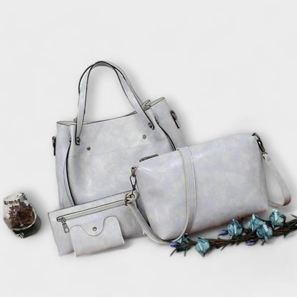Leah | Conjunto de 4 Bolsos Vintage