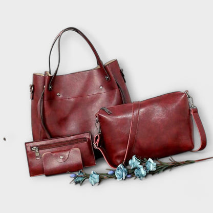 Leah | Conjunto de 4 Bolsos Vintage