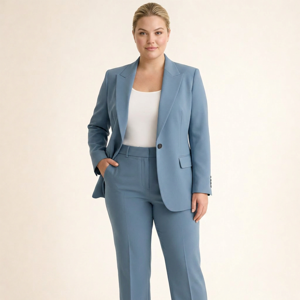 Vanessa | Traje Elegante con Pantalón Acampanado