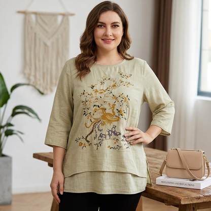 Top de Algodón Bordado Lewis