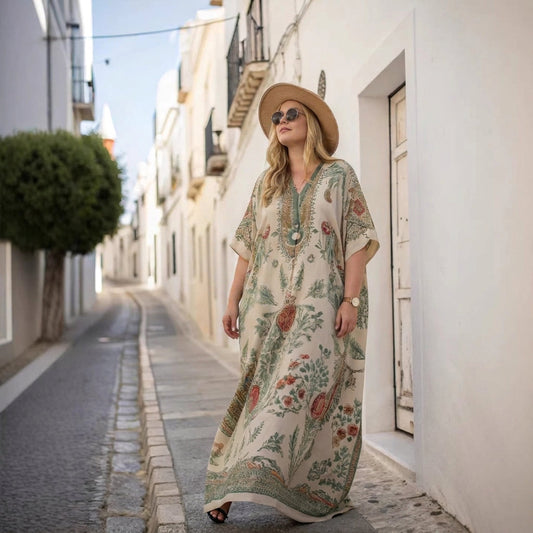 Sienna | Vestido Maxi Boho Fluido