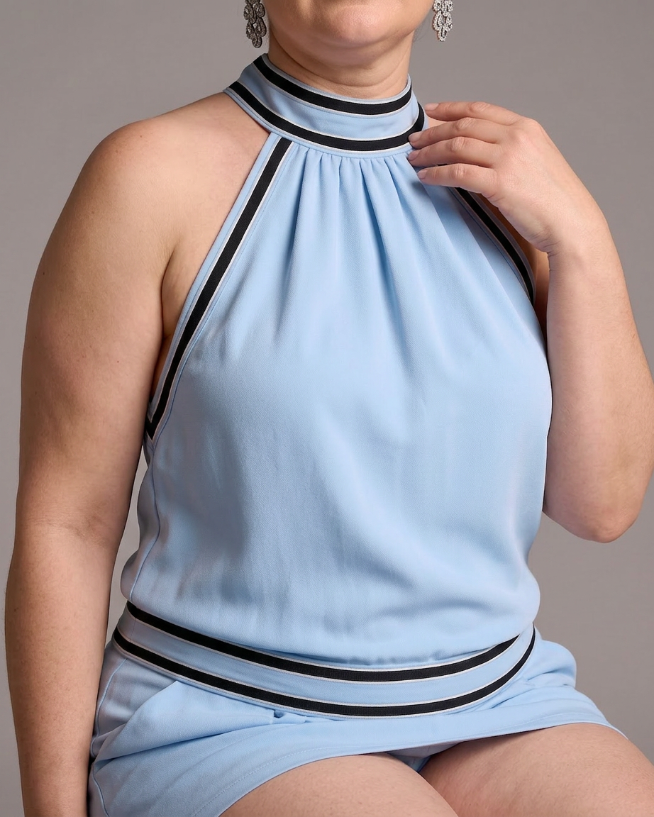 Mono Escote Halter Zephyrine
