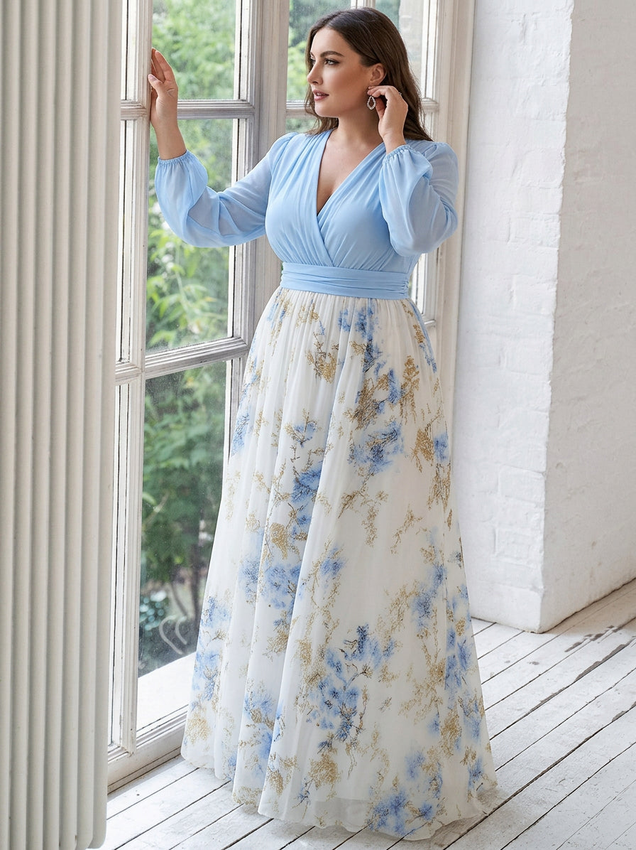 Harper | Precioso Vestido Maxi con Estampado Floral