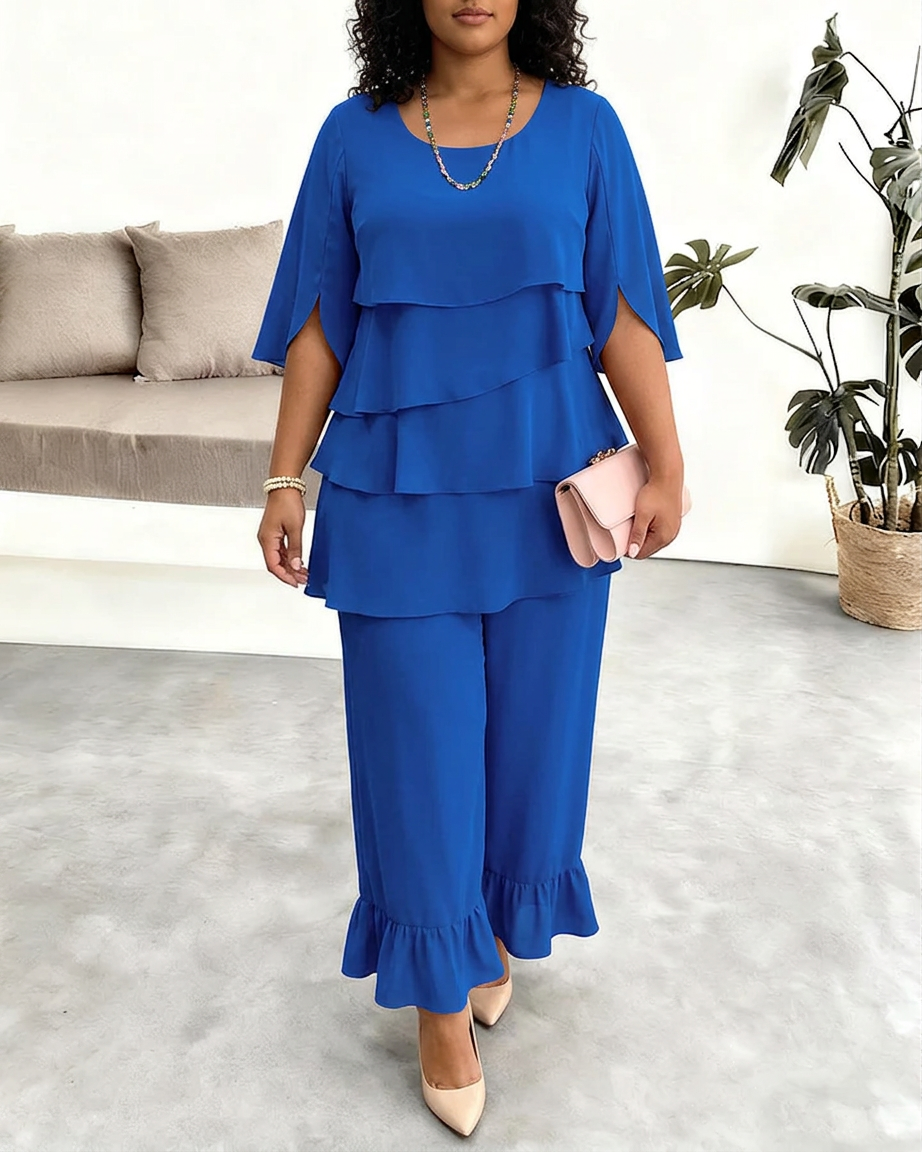 Patricia | Vestido Cómodo Elegante con Volantes
