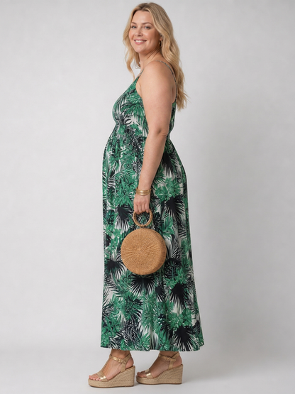 Vestido Midi Floral Maravelle