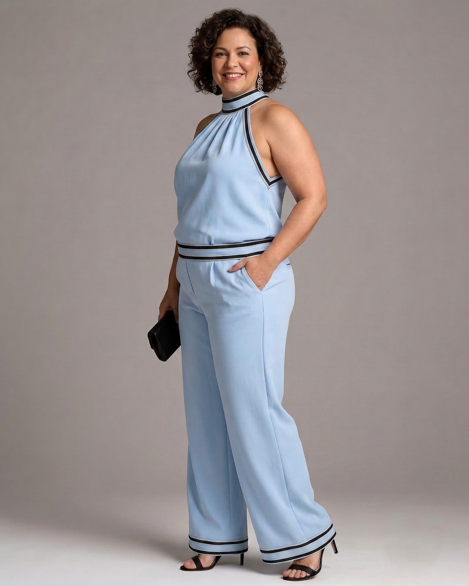 Mono Escote Halter Zephyrine