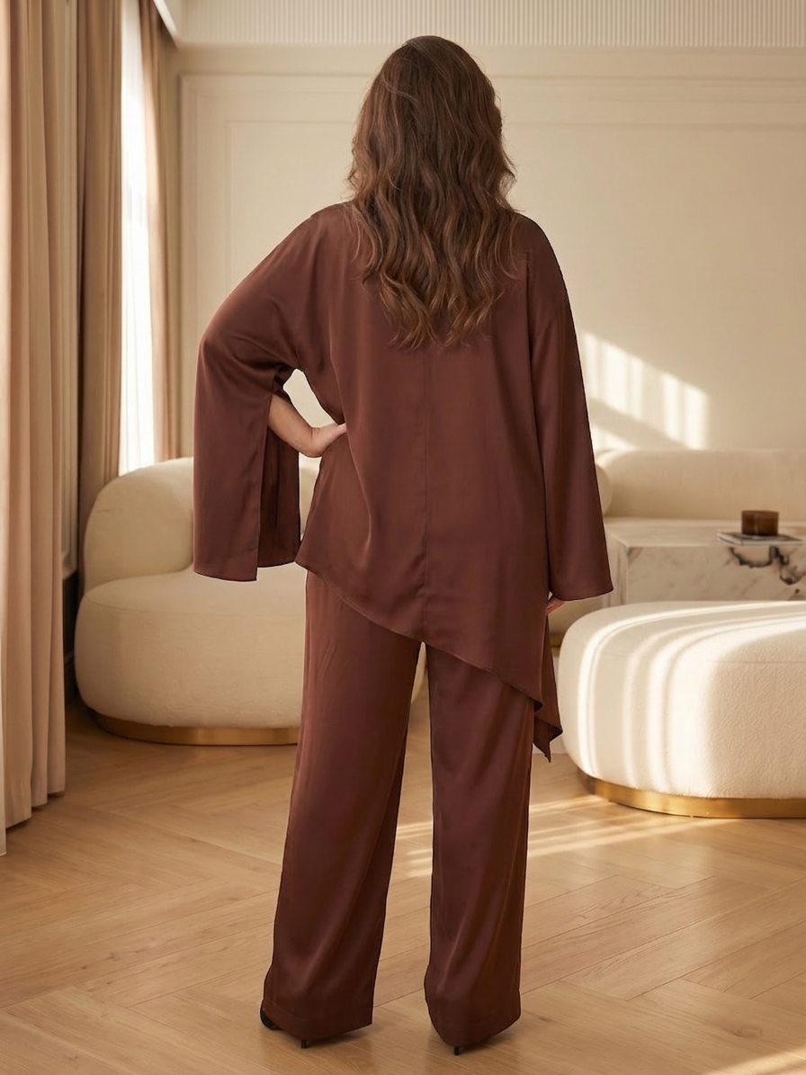 Selah | Conjunto Túnica Fluida y Pantalón Ancho