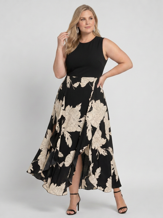 Vestido Midi Floral Klasen