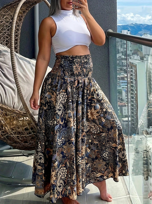 Pantalón de Pierna Ancha Tiro Alto Brielle