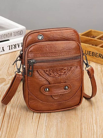 Vellana | Bolso Bandolera de Cuero Vintage