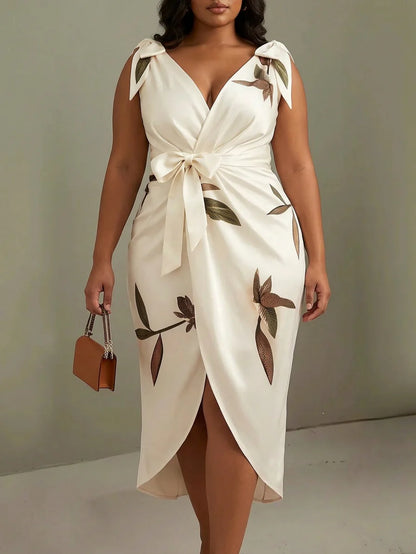 Vestido Midi de Satén Judy