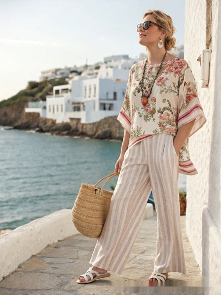 Rosabelle | Conjunto Costero Brisa Floral