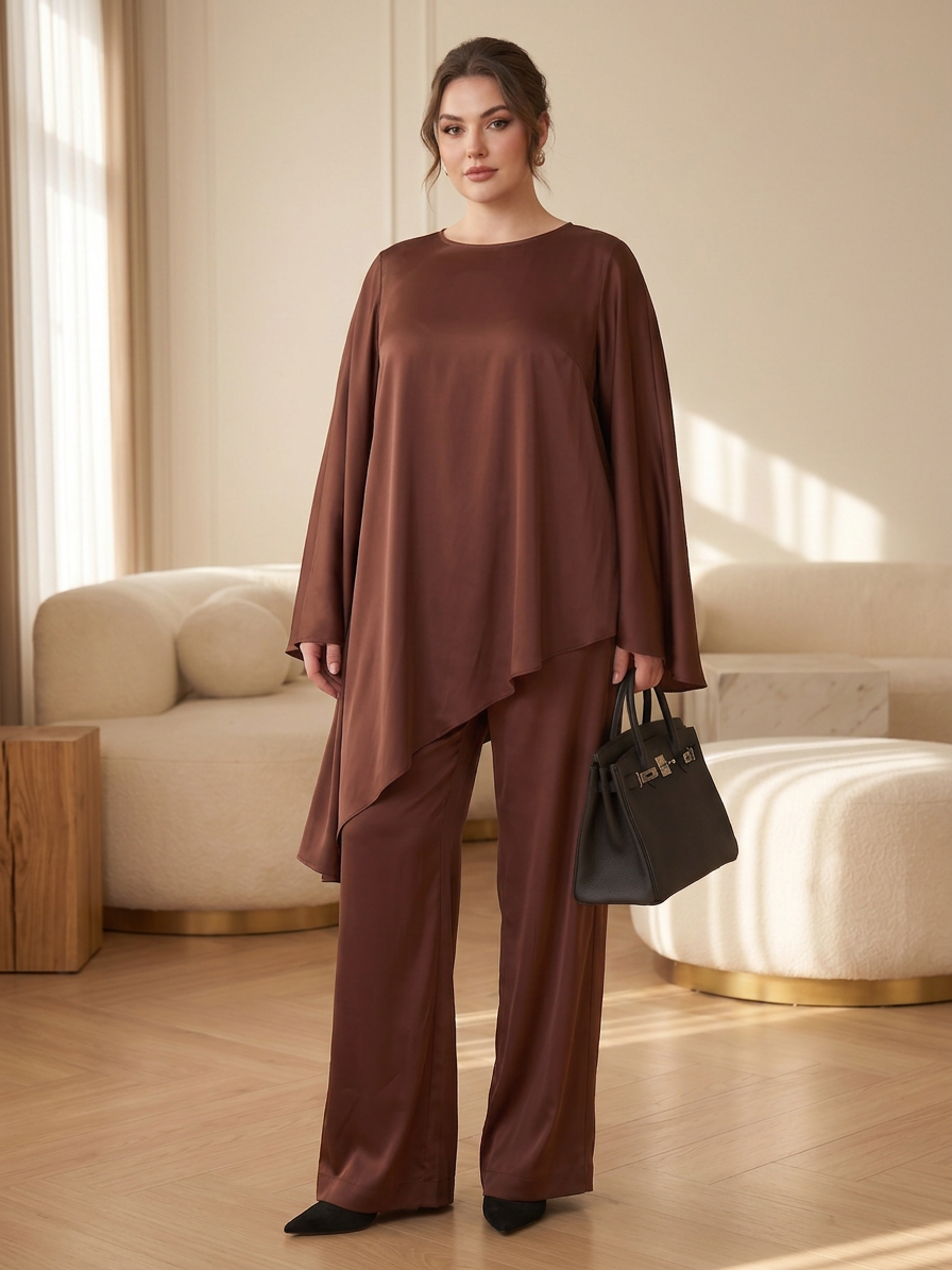 Selah | Conjunto Túnica Fluida y Pantalón Ancho