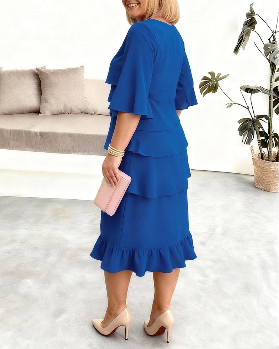 Patricia | Vestido Cómodo Elegante con Volantes