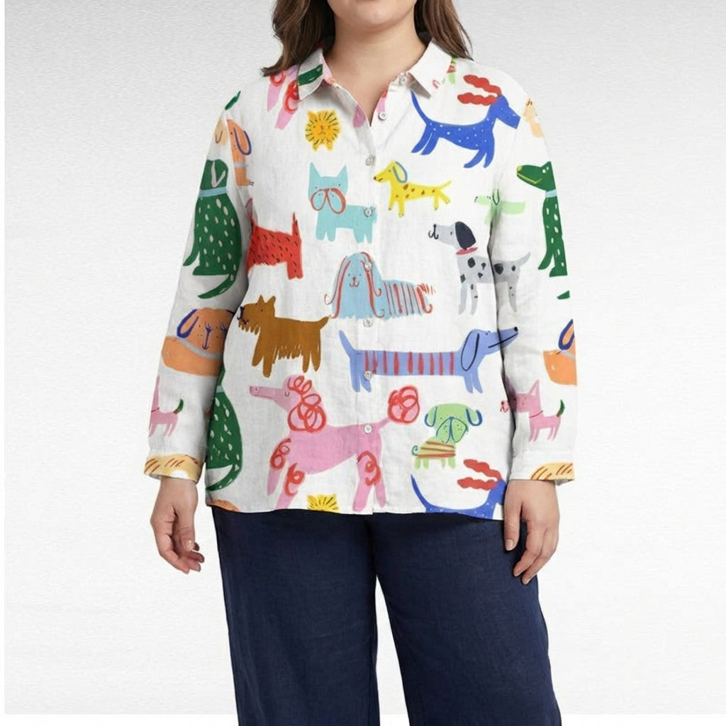 CONSTANCE | BLUSA DE LINO ELEGANTE