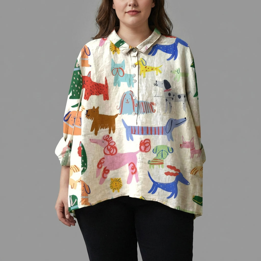 AMÉLIE | BLUSA DE LINO ELEGANTE
