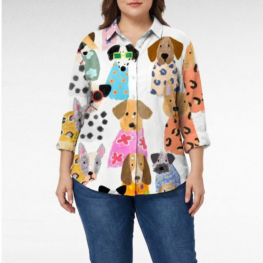 CONSTANCE | BLUSA DE LINO ELEGANTE