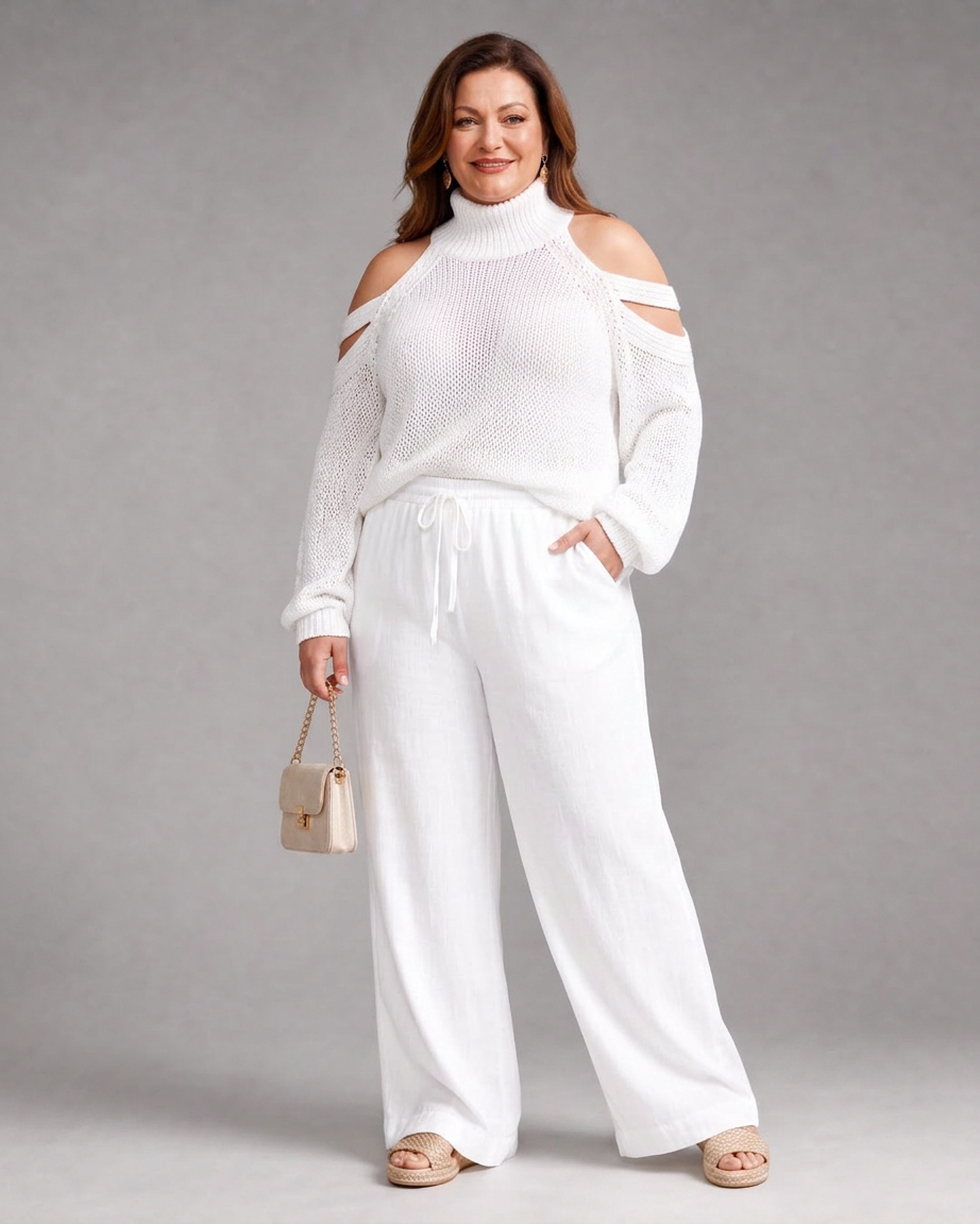 Conjunto de Pantalón de Punto Elamen